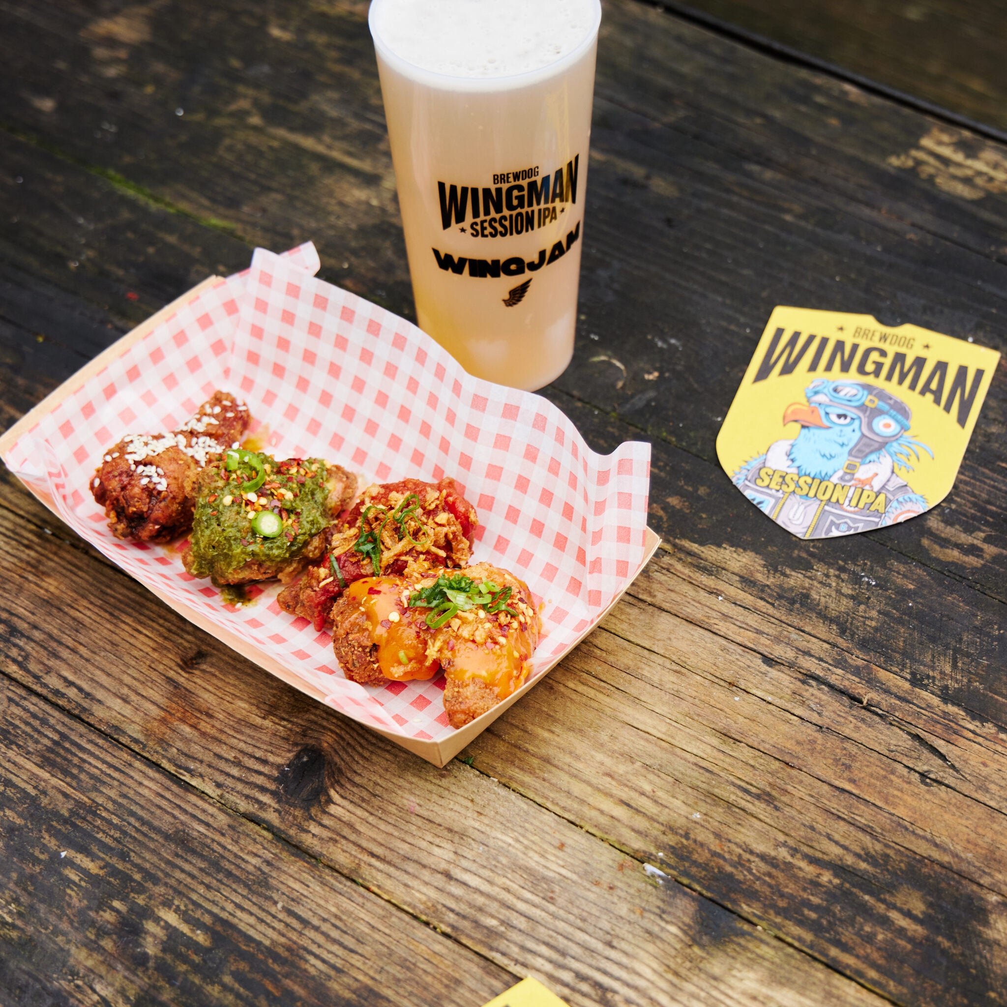 brewdog beer hat wingjam, wingman at wingjam 2024, Upcoming London Festivals WingJam, Foodie Events London WingJam Chicken Wings, WingJam London Best Chicken Wings Experience