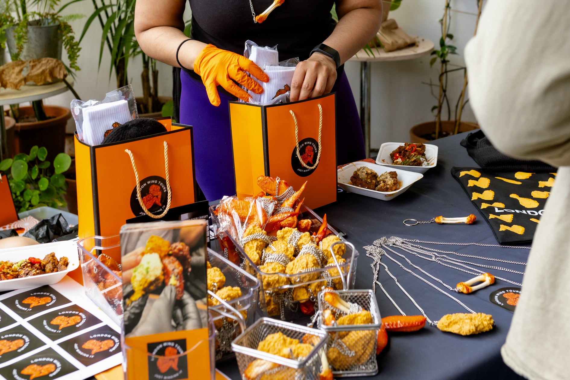 London_wing_tours_at_wingjam , chicken wing merch at wingjam 2024