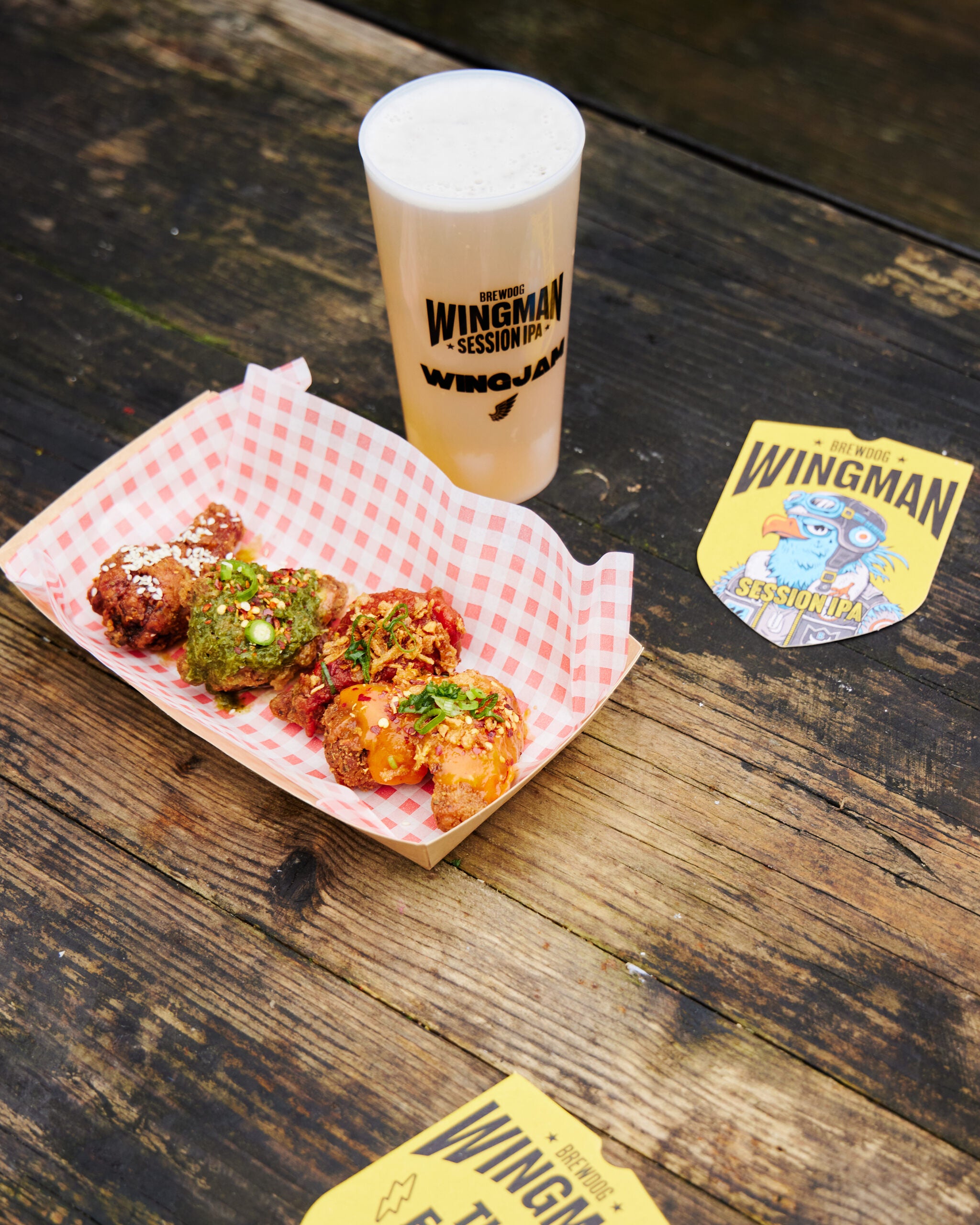 brewdog beer hat wingjam, wingman at wingjam 2024, Upcoming London Festivals WingJam, Foodie Events London WingJam Chicken Wings, WingJam London Best Chicken Wings Experience
